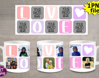 DIGITAL Sublimation Valentines Mug Design / Sublimation Mug / Sublimation Design / Valentines Mug Sublimation / Sublimation PNG / Valentines