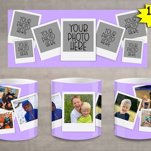 DIGITALE Sublimation Foto Becher Design / Sublimation Becher / Sublimation Design / Geschenk für Mama Becher Sublimation / Sublimation PNG / Becher PNG