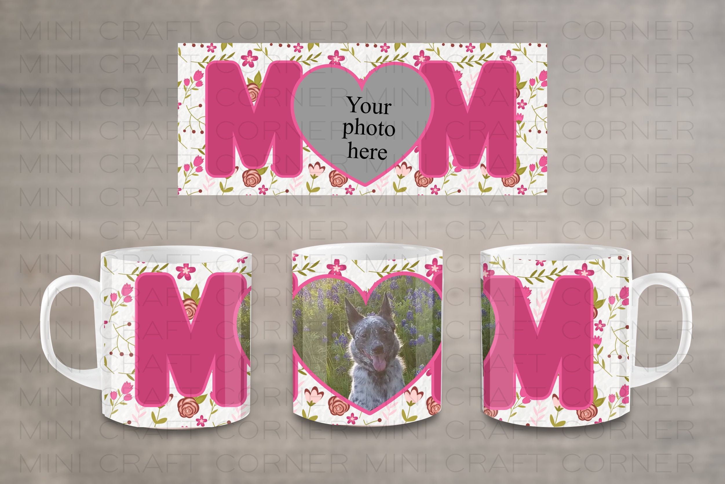 DIGITAL Sublimation Mothers Day Mug Design / Sublimation Mug / - Etsy UK