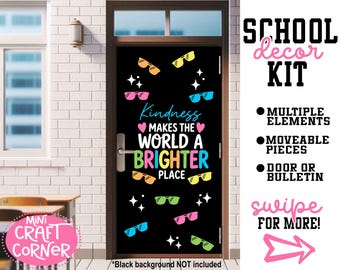 Precut Teacher Decor Kit / Teacher Bulletin Board Kit / Teacher Door Decorations / Teacher Decor / Classroom Decor / Teacher Saying