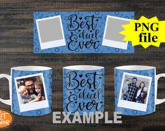 DIGITALE sublimatie mok ontwerp beste vader ooit / sublimatiemok / sublimatieontwerp / Vaderdag mok sublimatie sublimatie png PNGEgg / Beste vader