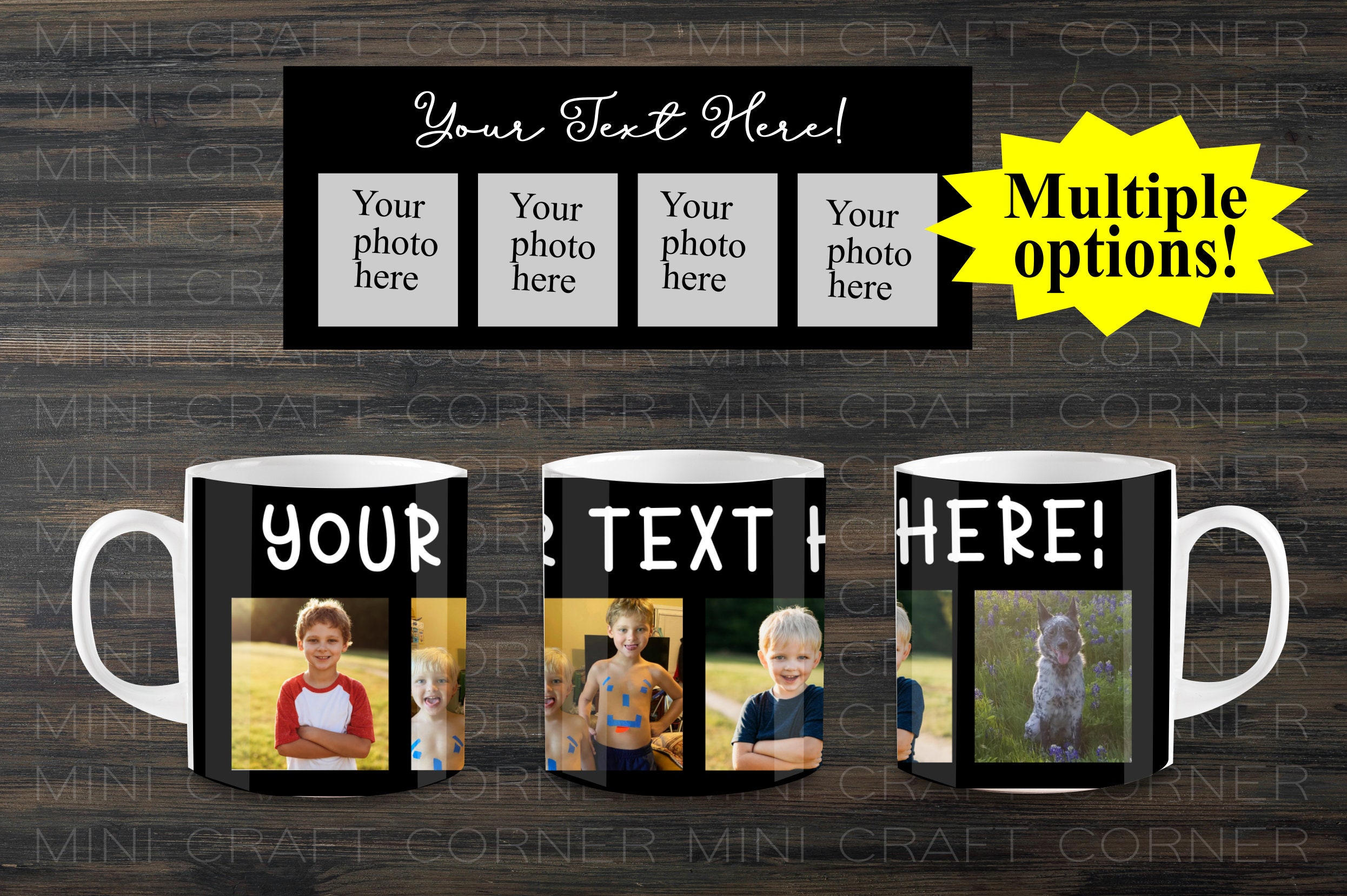 DIGITAL Sublimation Photo Mug Design / Sublimation Mug / Etsy UK