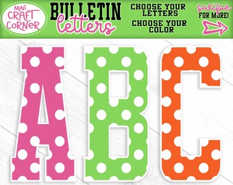 Custom Cardstock Banner Letters, Personalized Party Banner, Custom Name Banner, Birthday Decor, Baby Shower Decorations, Bulletin Letters