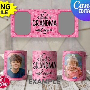 DIGITAL Sublimations Muttertagstasse Design / Sublimationstasse / Sublimationsdesign / Oma Tassentasse Sublimation / Sublimation PNG / Tasse PNG
