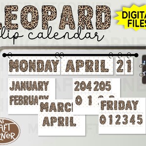 Calendrier numérique à rabat pour enseignant : calendrier de classe pour les réunions du matin, la routine quotidienne, la météo et les activités d'affichage de la date, tableau d'affichage