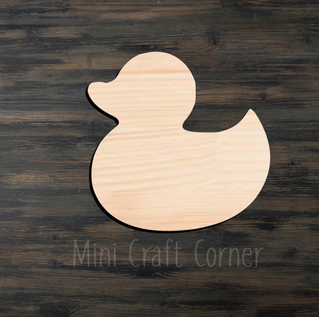 Wooden Duck Wall Art / Duck Bathroom Decor / Duck Baby Shower Etsy