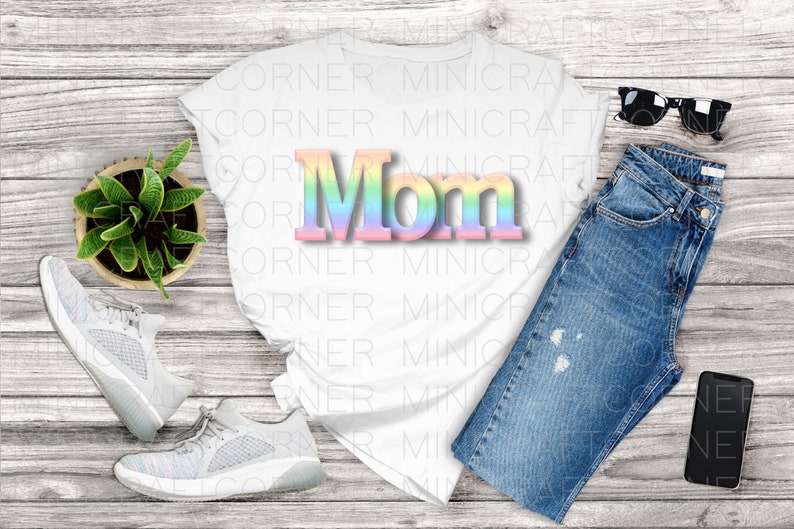 DIGITAL Rainbow Letters / Rainbow Letters PNG / Letters PNG / Sublimation Rainbow Letters Print / Pride / Pride Font / Rainbow Font /Clipart image 4