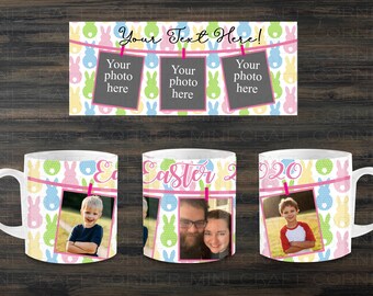 DIGITAL Sublimation Easter Mug Design / Sublimation Mug / Easter Mug / Sublimation Template / Easter Sublimation / Photo Mug / Easter Gift