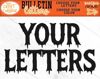 Custom Cardstock Banner Letters, Personalized Party Banner, Custom Name Banner, Birthday Decor, Baby Shower Decorations, Bulletin Letters