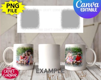 DIGITAL Sublimation Mug Design / Sublimation Mug / Sublimation Design / Mug Gift Sublimation / Sublimation PNG / Mug PNG / Christmas Mug