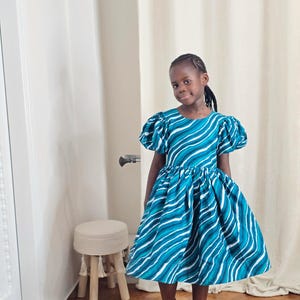New Arrival Ife african fabric dress - African clothing brand - African style dress for girl - Ankara fabric dress for kids - kid’s fashion