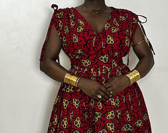 Alima Ankara dress for women