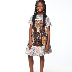 Keylina African fabric dress | Ankara fabric dress for girls | Ankara print dress | Tissu africain| Robe en tissu wax | wax  print dress