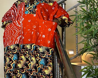 Kemi Ankara Fabric Boubou