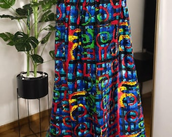 African fabric dress for women | Summer dress for women | Summer outfit for women | Ankara fashion for women | Robe en tissu wax pour femme