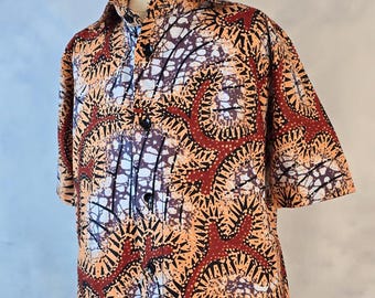 Kofi Kids Ankara Shirt: Boys' African Print Cotton Top