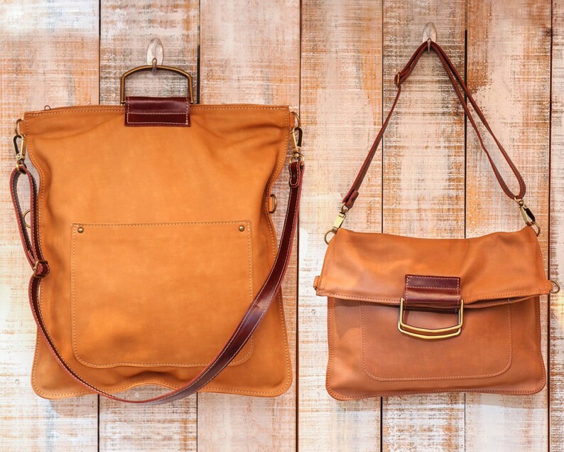 Convertible Tote Leather Laptop Tote 15 Inch Laptop Bag Etsy