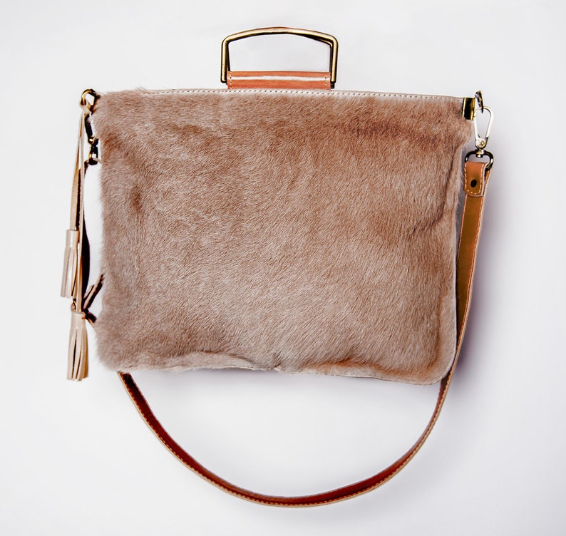 Animal Print Leather Bag With Detachable Strap Crossbody Etsy