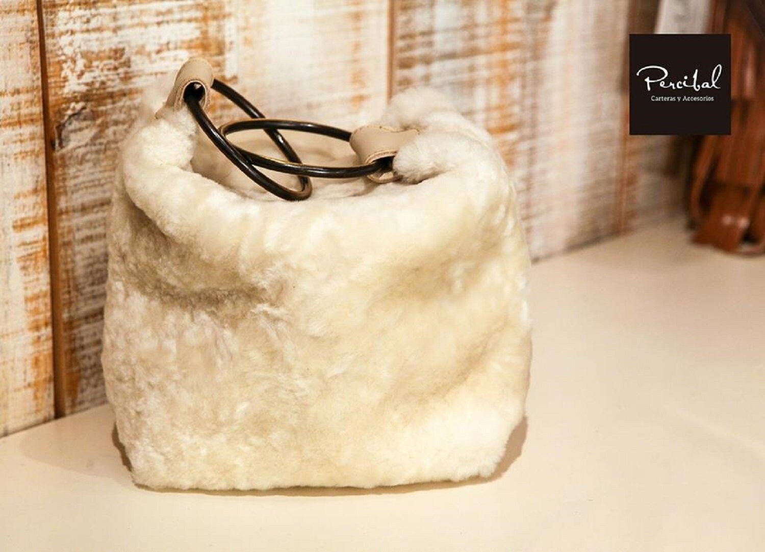 sheepskin purse