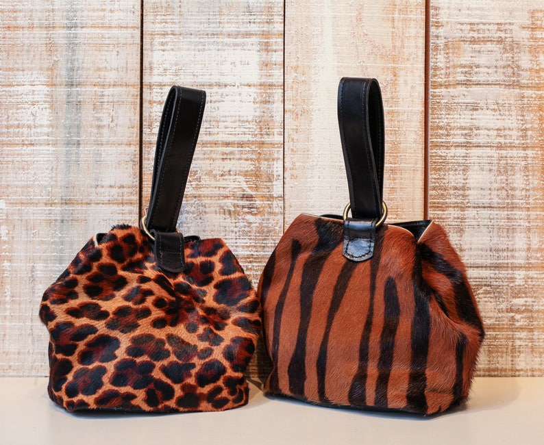 Knotstyle wristlet Leather wristlet clutch purses Cow hide Etsy