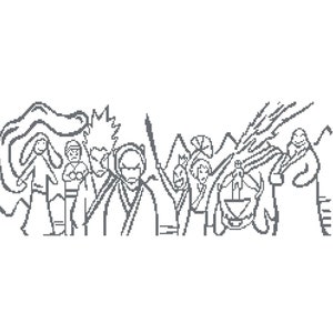Sokkas Zeichnung Kreuzstich Muster - digitaler Download