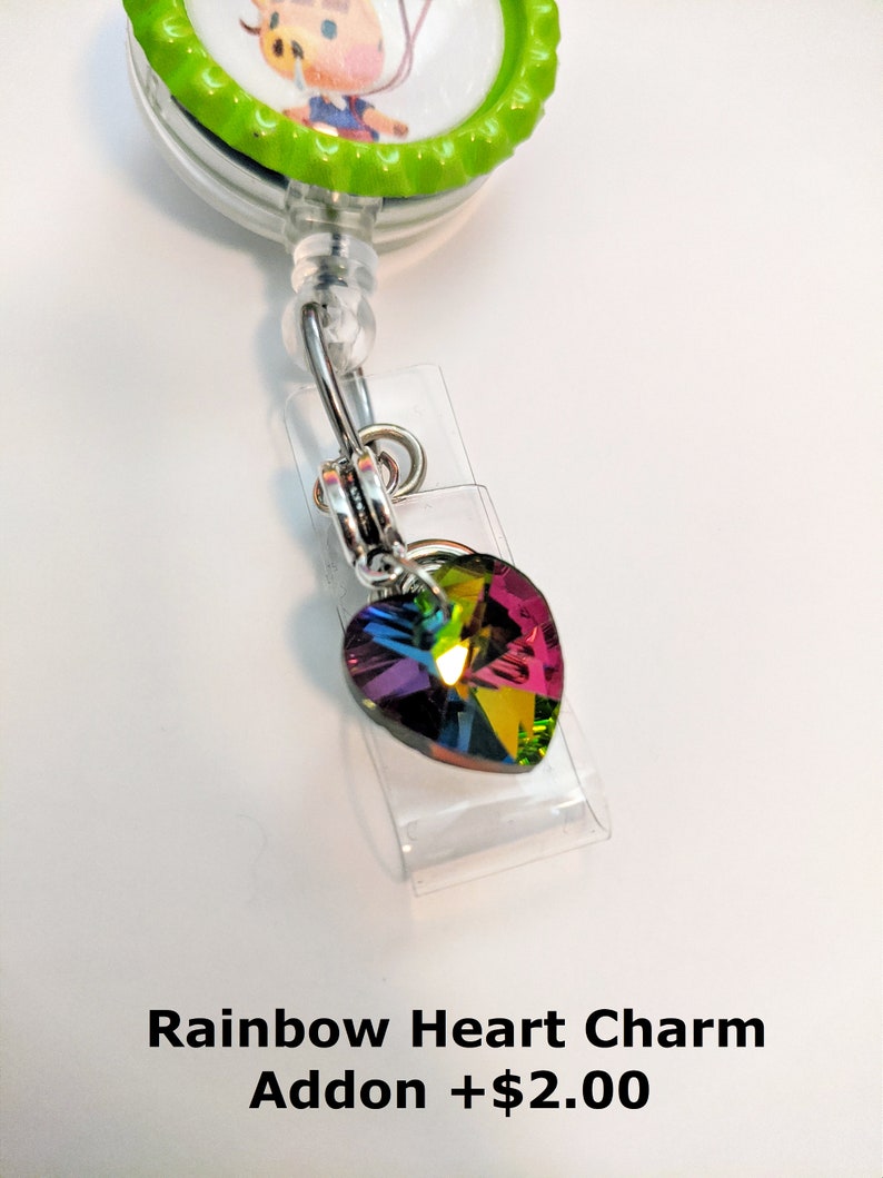 Animal Crossing Leaf Badge Reel or Key Chain or Necklace
