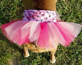 Tie Dye Dog Skirt, Small Dog Tutu, Large Dog Tutu Dress, Boho Dog Accessories, Dog Clothes, Photo Props, Pet Gift, Birthday Gifts For Dogs