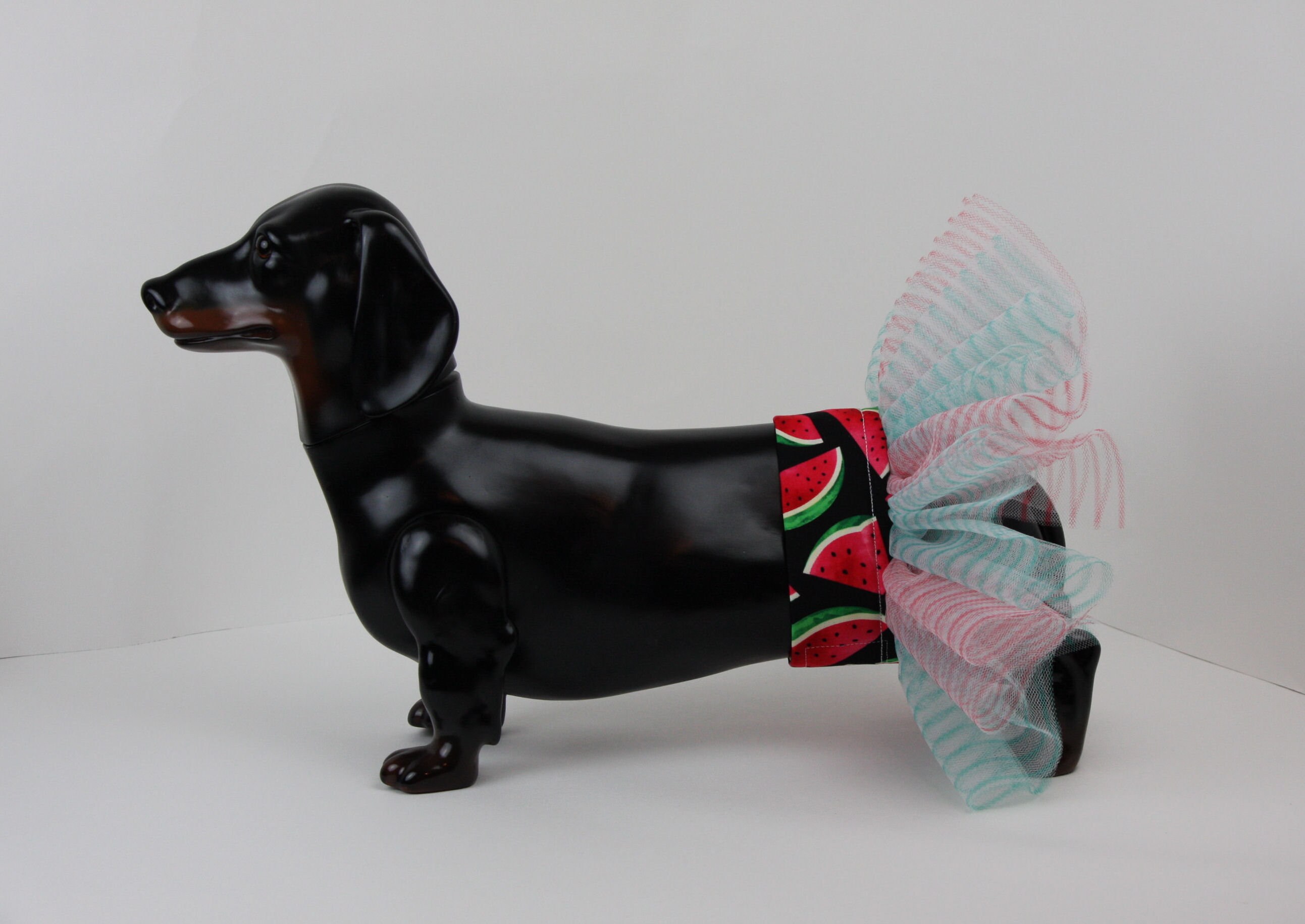 Bicaquu Summer Watermelon Pattern Pet Dog Dress Skirt Dogs Jumpsuit S