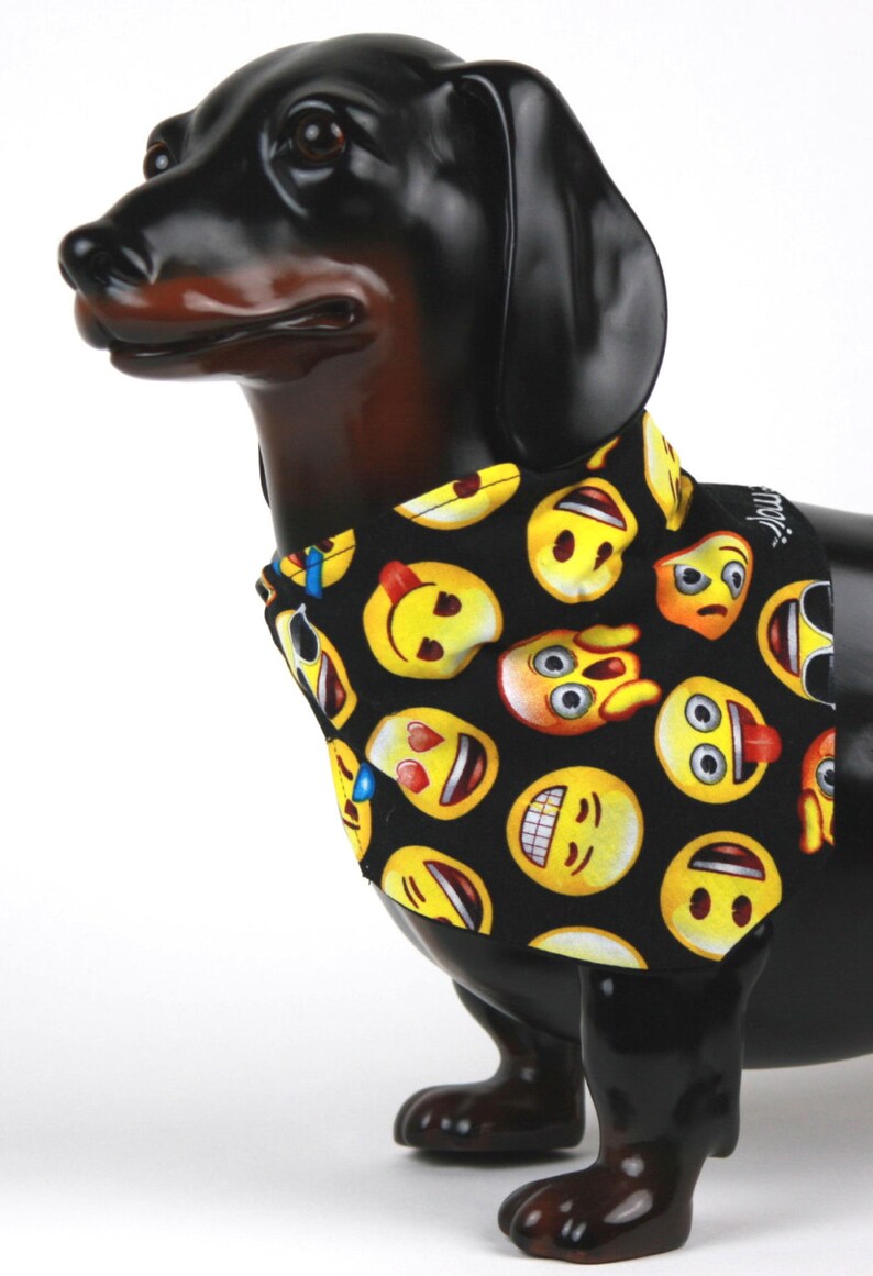 Funny Dog Bandana Dog Collar Bandana No Tie Dog Bandana Dog Etsy