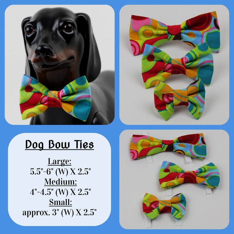 Dog Bow Tie Dog Collar Bow Tie Boy Dog Bowtie Dog Collar Etsy