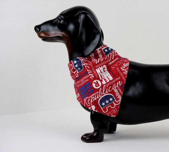 Republican cheap dog bandana