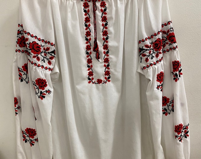 Vintage Embroidered Blouse