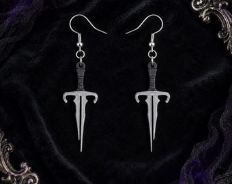 Two Time Forsaken Dagger Earrings | Roblox Cosplay Earrings | 3D Printed Earrings
