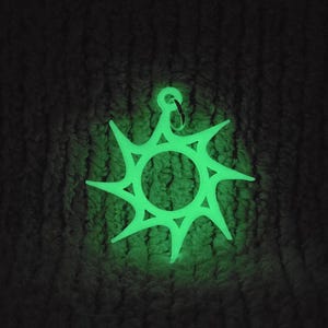 Two Time Spawn Point Symbol Forsaken Two Time Spawn Point Charm | 3D Printed Roblox Necklace Charm ...