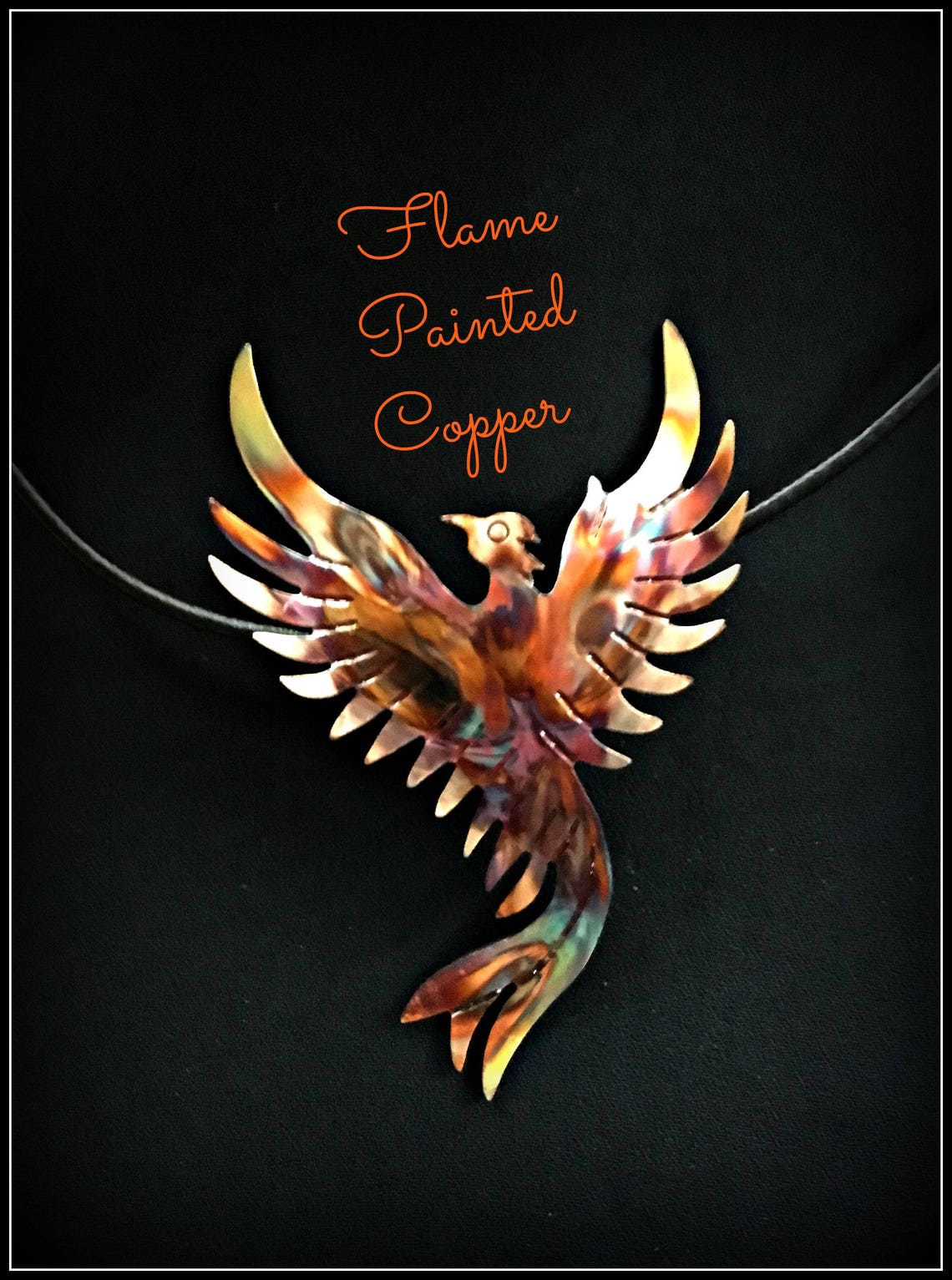 Phoenix pendant phoenix necklace phoenix rising phoenix Etsy