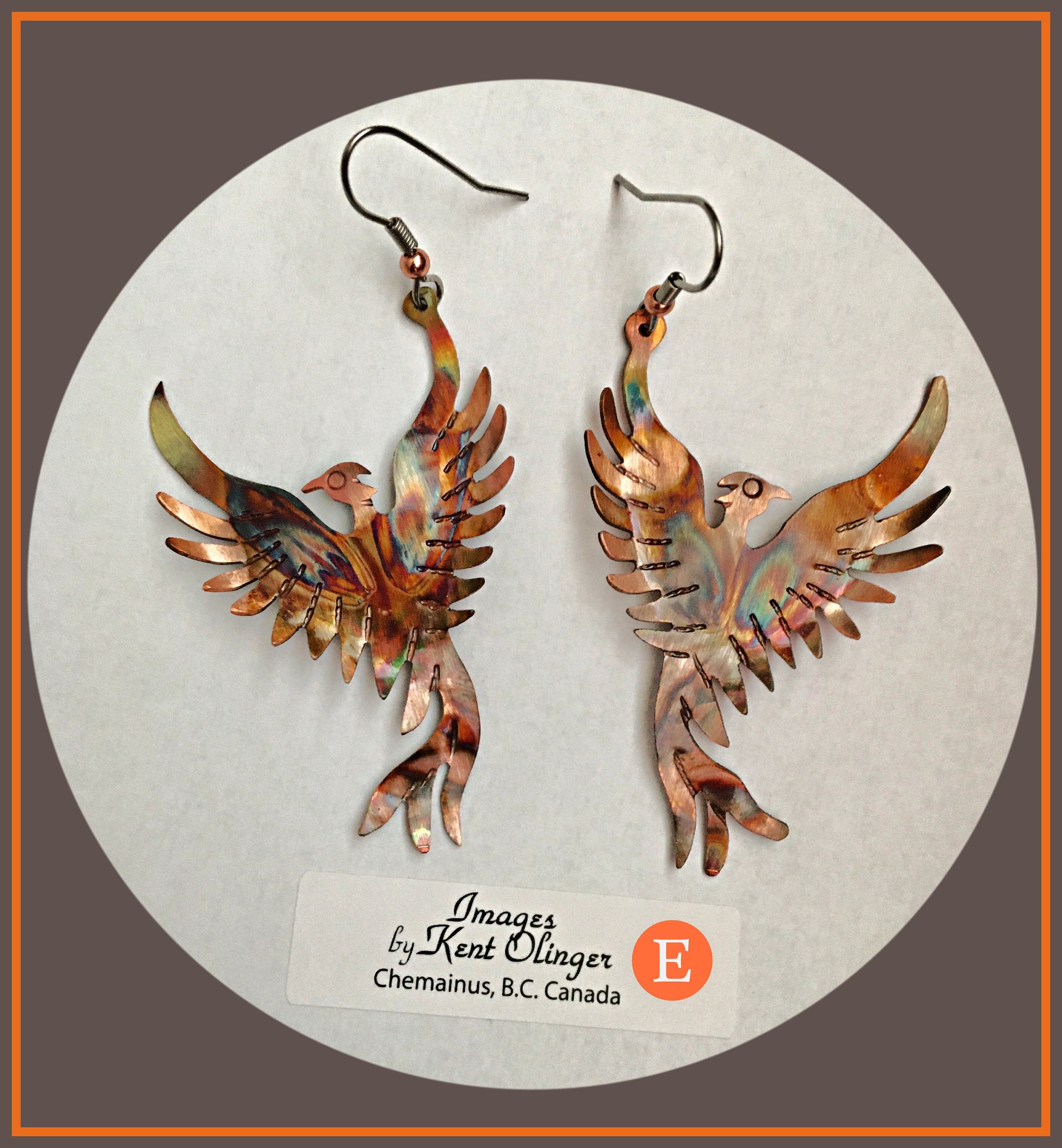 Phoenix Earrings Phoenix Rising Phoenix Bird Phoenix Etsy