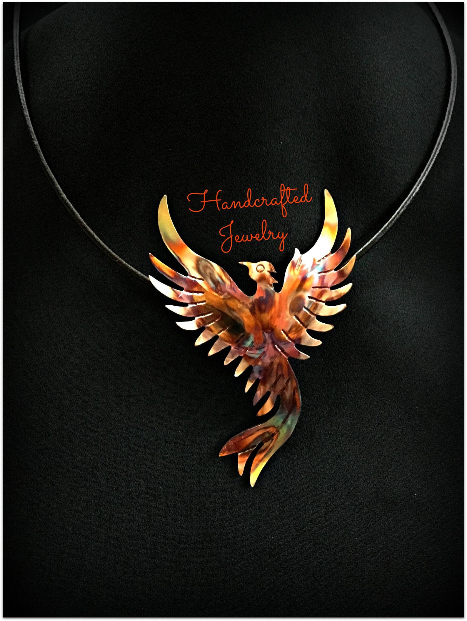 Phoenix Pendant Phoenix Necklace Phoenix Rising Phoenix Etsy Canada