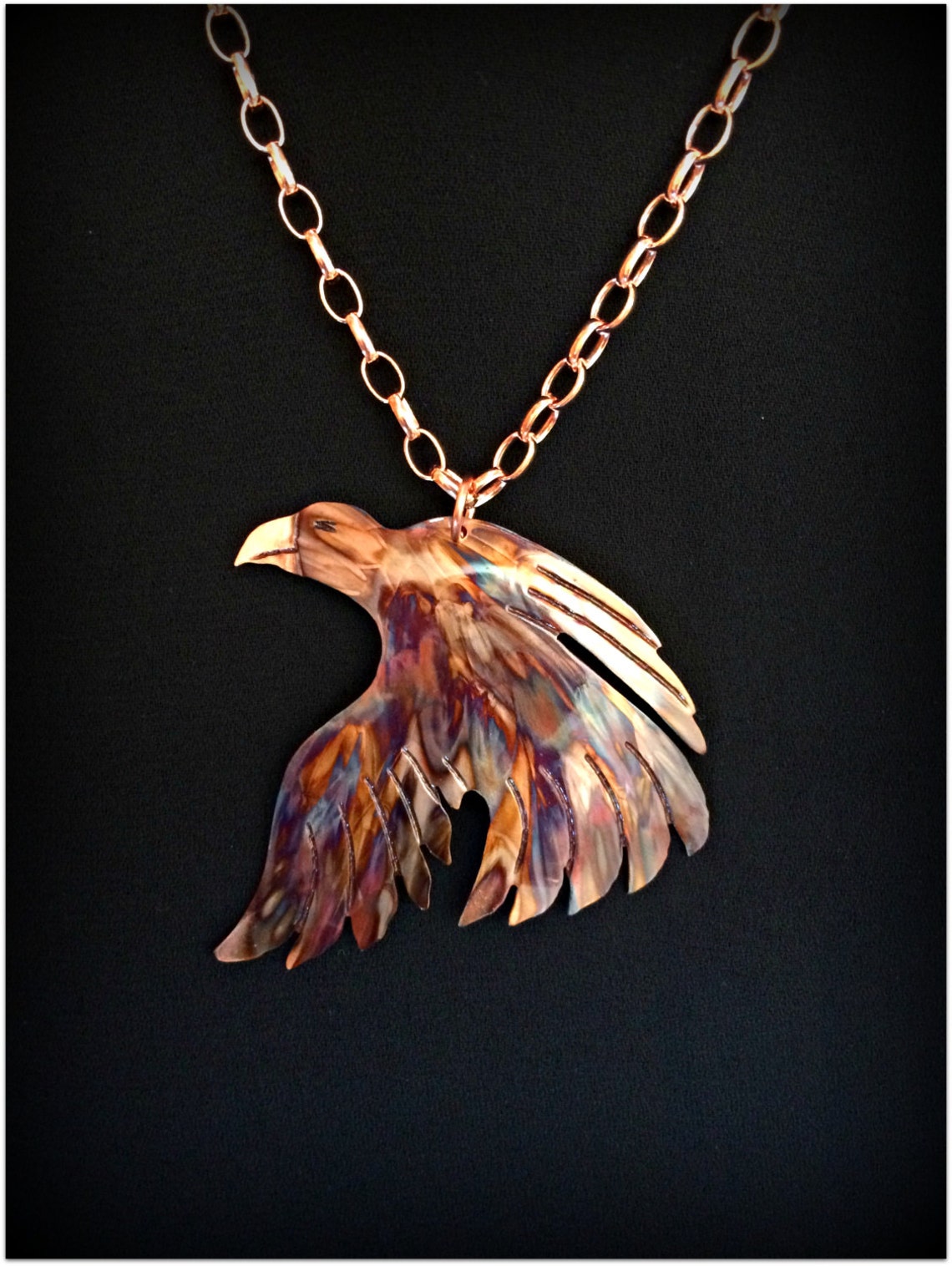 Eagle Pendant Eagle Necklace Eagle Jewelry Bald Eagle Etsy Canada