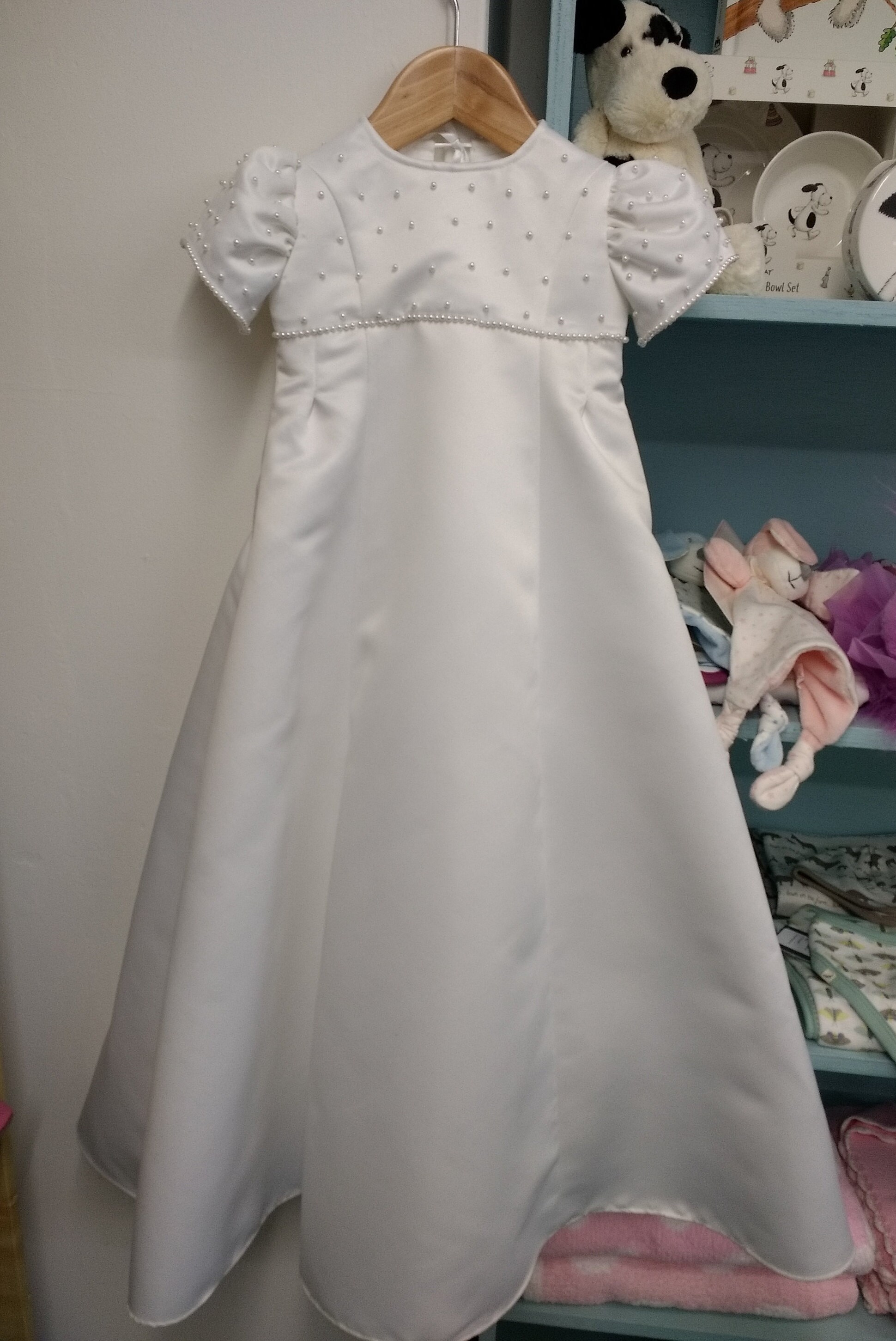 Heirloom Christening Gown From Wedding Dress Etsy UK