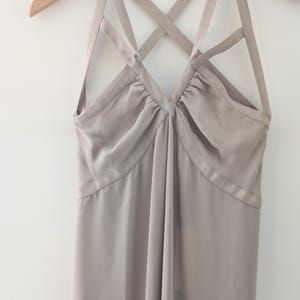 2000s BCBG Maz Azria Runway Silk Chiffon Jumpsuit Size Small image 2