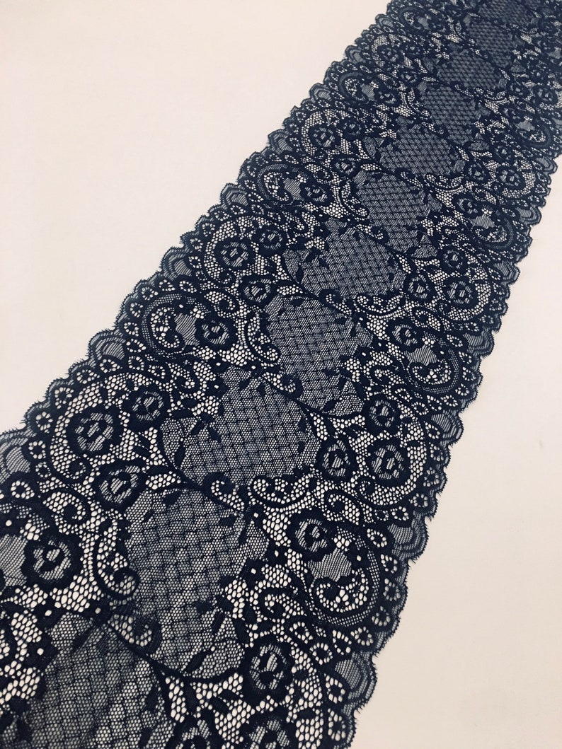 Navy Blue/ Lace Table Runners/3ft 10ft long x 8.25 Etsy