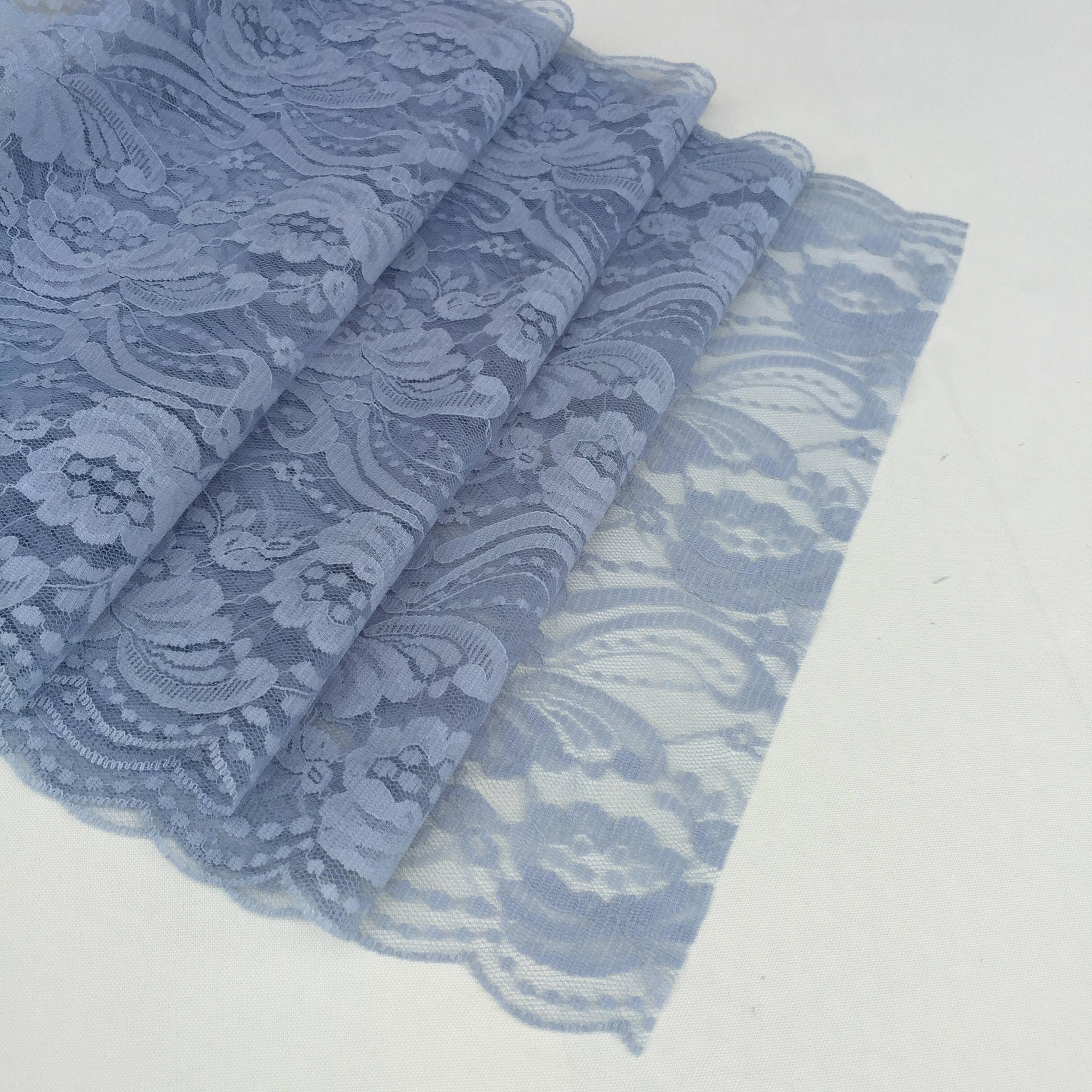 dusty blue lace