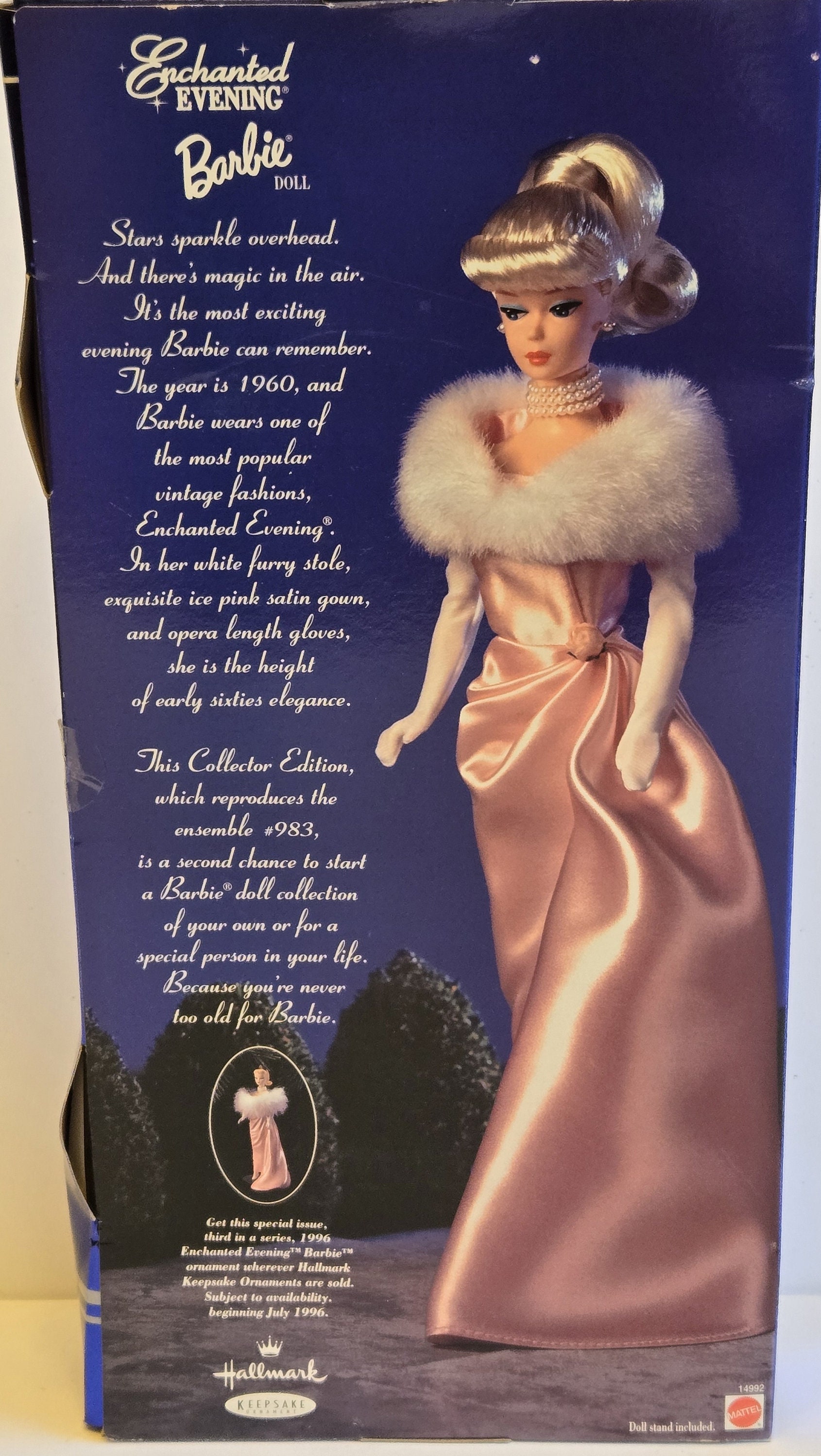 Enchanted evening barbie 1996 sale