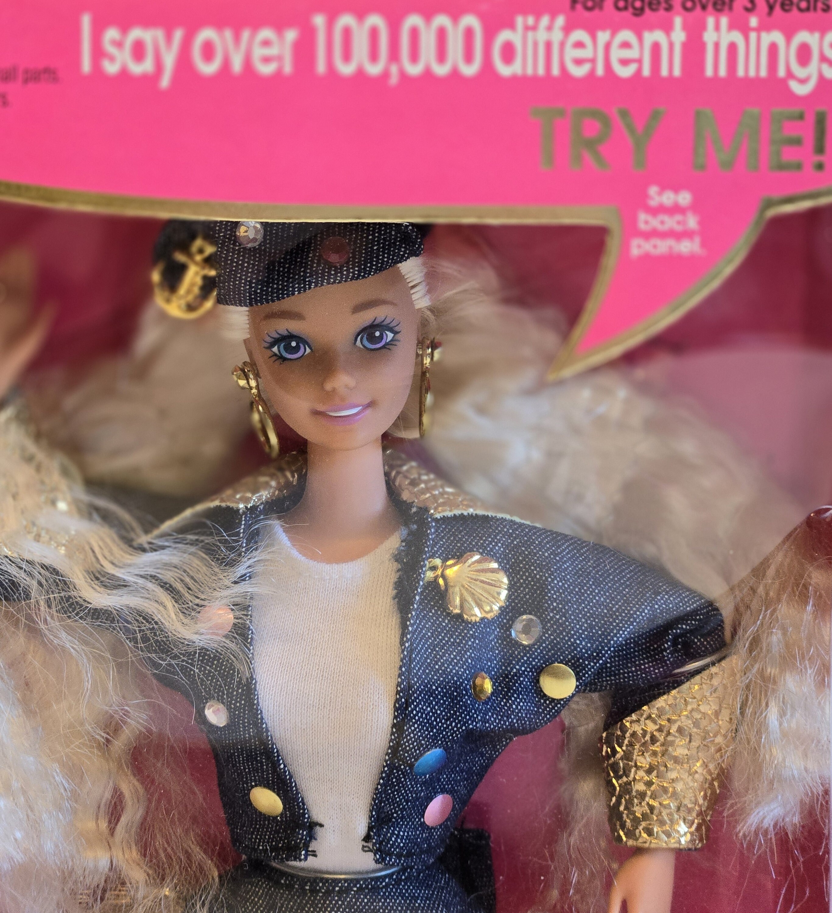 1995 Rare working Super Talk Barbie New in Box Original Owner Etsy