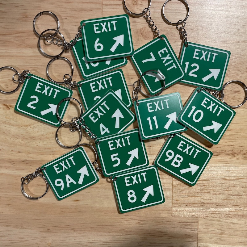 Custom Highway Exit Sign - Etsy