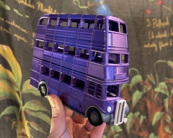 3D Printed Purple Rescue Wizard Bus