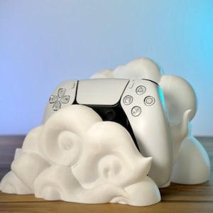 3D Printed Breezy Cloud Controller Dock Gaming Cozy Decor