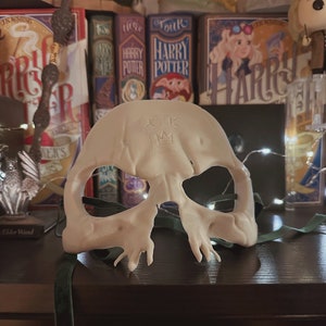 Máscara de seguidor mortal do Brave Ancient Dark Wizard da Black Family impressa em 3D