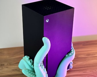 3D Printed Octopus Tentacles X Box Series X Dock Gaming Cozy Decor