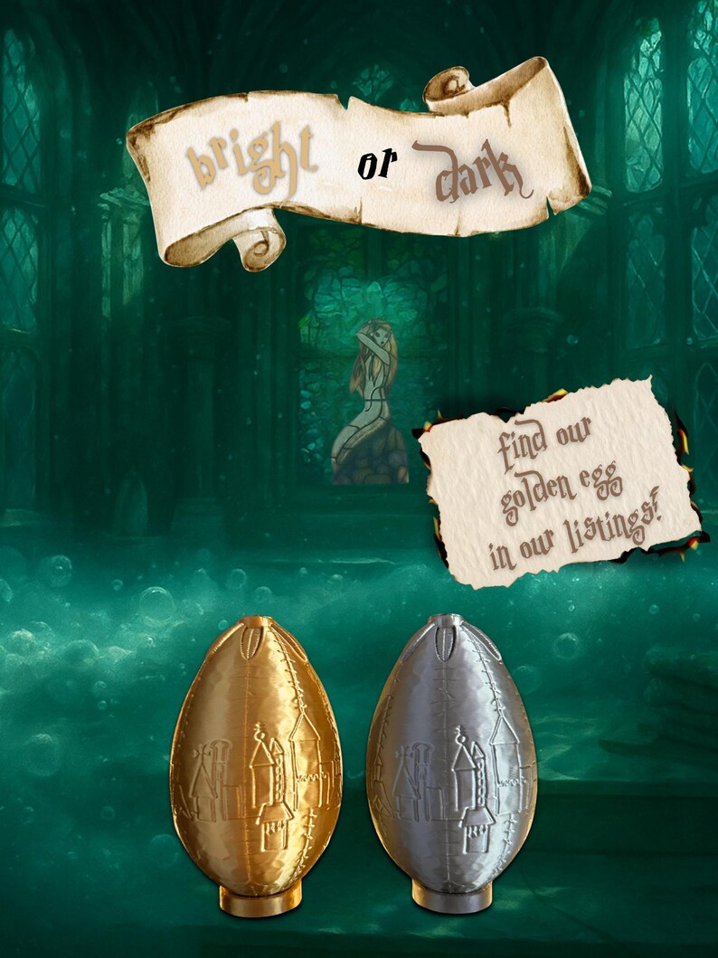 3D Printed Mirror Of Desire Spelled Backwards Standing AND Hanging image 8